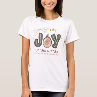 T-shirt Chemise de Noël Joie au Monde