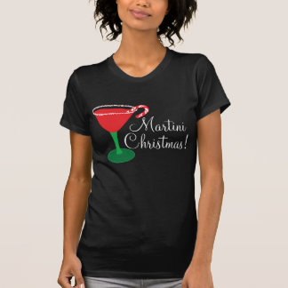T-shirt Chemise de Noël Martini Femmes