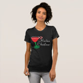 T-shirt Chemise de Noël Martini Femmes (Devant entier)