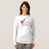 T-shirt Chemise de Noël Martini Femmes (Devant entier)