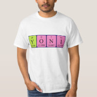 Chemise de nom de table Yoni