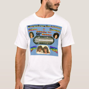 T-shirt Chemise de nouveauté de croisière d'anniversaire