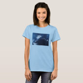 T-shirt Chemise de nuages (Devant entier)