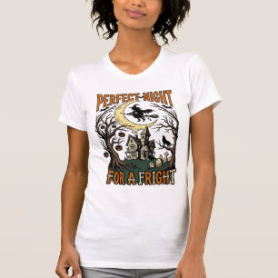 T-shirt Chemise de nuit hantée vintage de sorcière de terr