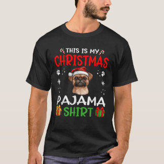 T-shirt Chemise de nuit pour chien Griffon de Bruxelles C'