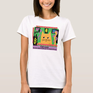 T-shirt Chemise de numérisation de chat