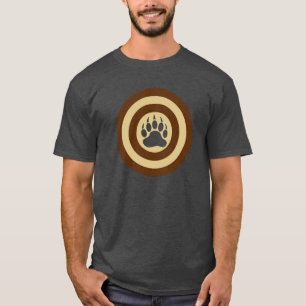 T-shirt Chemise de ours de la Fierté de l'Ours Patte