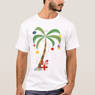 T-shirt Chemise de palmier de Noël