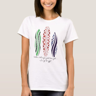T-shirt Chemise de panneaux de surf