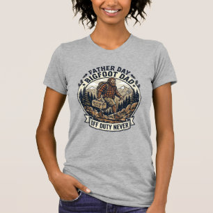 T-shirt Chemise de Papa Bigfoot pour la Fête des Pères Mod