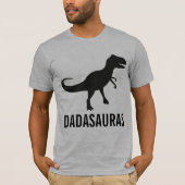T-shirt Chemise de papa de dinosaure de Dadasauras (Devant)