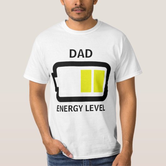 T-shirt Chemise de papa de force (Devant)