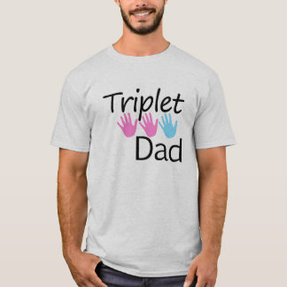 T-shirt chemise de papa de triplet