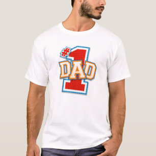 T-shirt Chemise de papa du numéro un