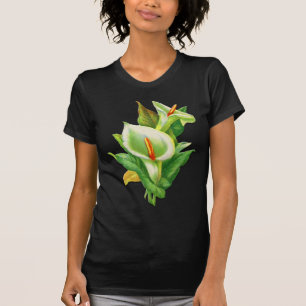 T-shirt Chemise de Pâques en T noir, Chemise de dames de p