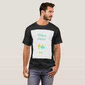T-shirt Chemise de Pâques Hatchlings Hommes Noir Basic T (Devant entier)