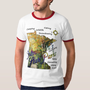 T-shirt Chemise de parcs d'état du Minnesota