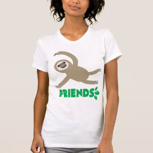 T-shirt Chemise de paresse de meilleurs amis - AMIS