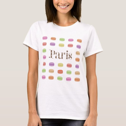 T-shirt Chemise de Paris Macaron (Devant)