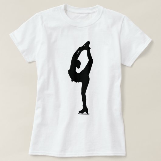 T-shirt Chemise de patinage artistique (Design devant)