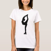 T-shirt Chemise de patinage artistique (Devant)