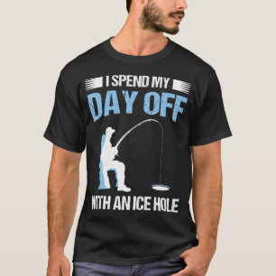 T-shirt Chemise de pêche chanceuse Ne pas laver