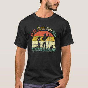 T-shirt Chemise de pêche drôle pour papa super cool pour l