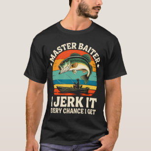 T-shirt Chemise de pêche en kayak Master-Baiter Papa Grand