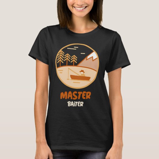 T-shirt Chemise de pêche Master Baiter (Devant)