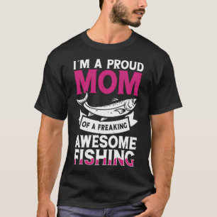 T-shirt Chemise de pêche Papa Poisson Cool Vintage Bobine