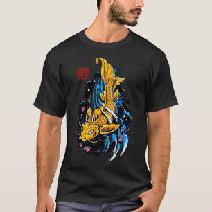 T-shirt Chemise de pêche, Poisson floral, Amant du pêcheur
