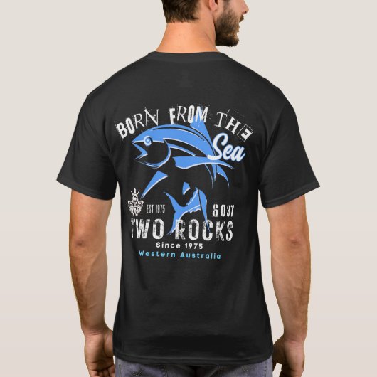 T-shirt Chemise de pêche Two Rocks (Dos)