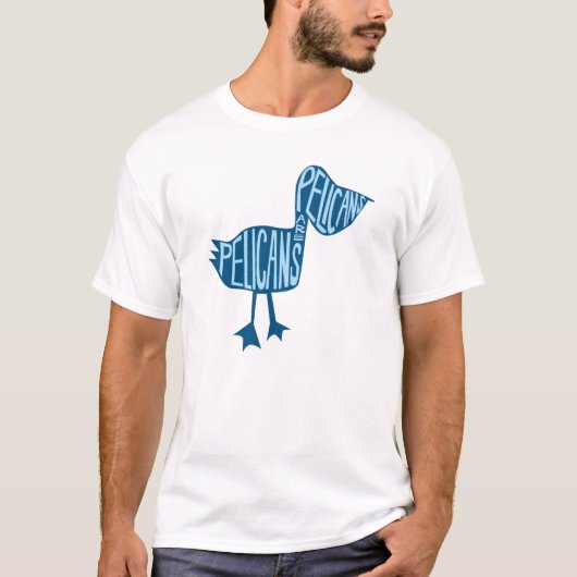 T-shirt Chemise de pélican (Devant)
