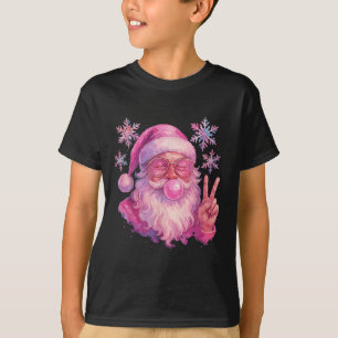 T-shirt Chemise de Père Noël soufflant des bulles de Nk Gu
