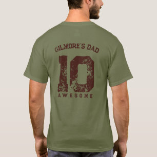 T-shirt Chemise de Performance Papa au Maximum Cadeau Drôl