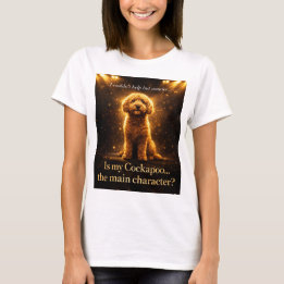 T-shirt Chemise de personnage principal Cockapoo Cadeau dr