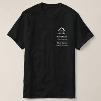 T-shirt Chemise de personnel de nettoyage de maison modifi