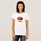 T-shirt Chemise de petit gâteau de coccinelle (Devant entier)