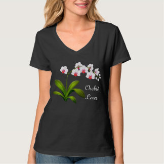 T-shirt Chemise de Phalaenopsis d'amant d'orchidée