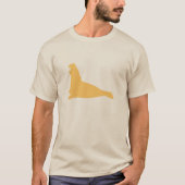 T-shirt Chemise de phoque éléphant Stil de Grain (Devant)