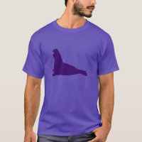 Chemise de phoque éléphant violette profonde