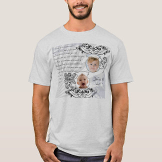 T-shirt Chemise de photo de fête des pères