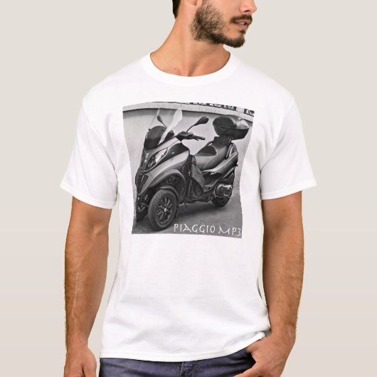 T-shirt Chemise de Piaggio MP3 (Devant)