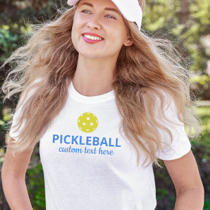 T-shirt Chemise de Pickleball personnalisée pour les équip