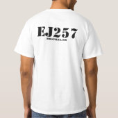 T-shirt Chemise de pièces de représentation et de course (Dos)