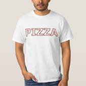 T-shirt Chemise de pizza (Devant)