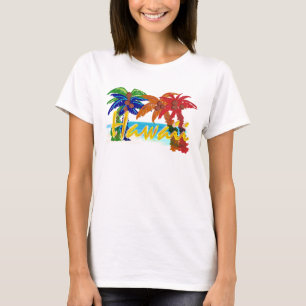 T-shirt Chemise de plage de Womens Hawaii
