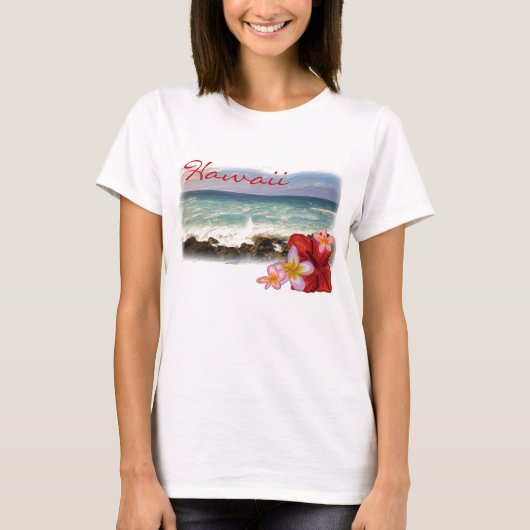 T-shirt Chemise de plage Hawaii (Devant)