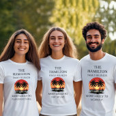 T-shirt Chemise de plage Reunion Family