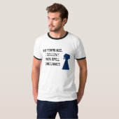 T-shirt Chemise de plaisanterie d'obtention du diplôme (Devant entier)